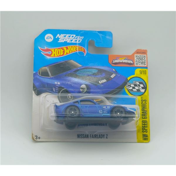 HOT WHEELS SHORT CARD NISSAN FAIRLADY Z NEED FOR