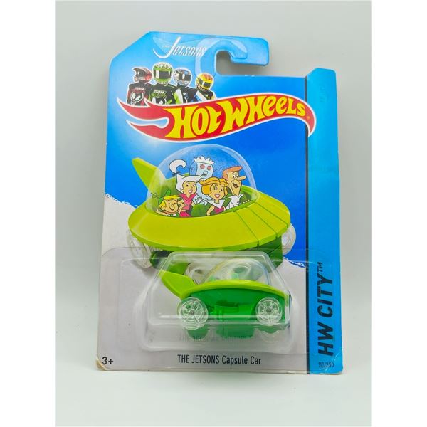 HOT WHEELS THE JETSONS CAPSULE CAR HW CITY TOONED