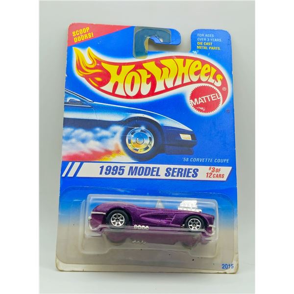 HOT WHEELS 1995 MODEL SERIES 58 CORVETTE COUPE