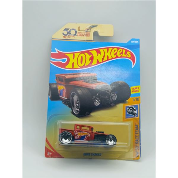 HOT WHEELS 50TH RACE TEAM BONE SHAKER ORANGE FYJ66