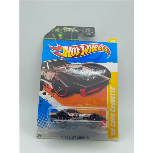 HOT WHEELS 69 COPO CORVETTE GREEN LANTERN