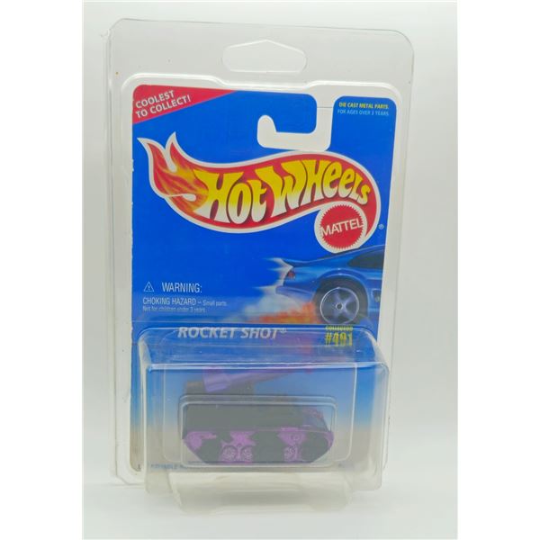 HOT WHEELS IN CASE 1996 RELEASE TANK ROCKET SHOT