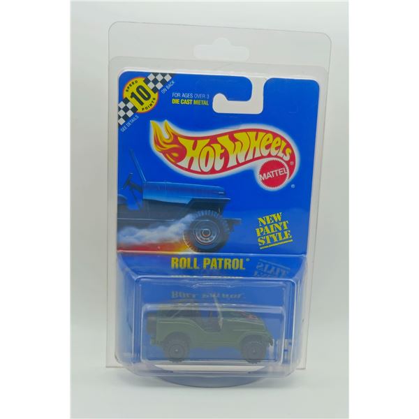 HOT WHEELS IN CASE 1991 RELEASE ROLL PATROL