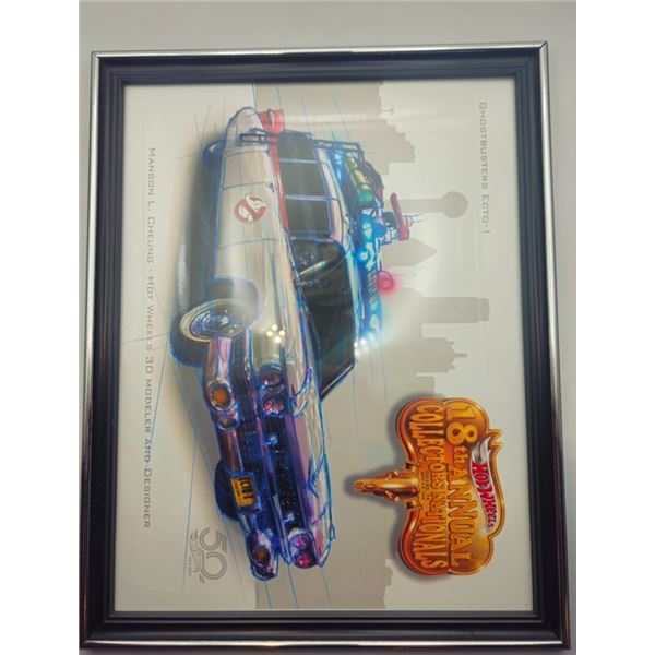 HOT WHEELS PRINT 18TH ANNUAL CONVENTION GHOST