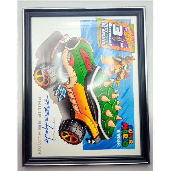 HOT WHEELS PRINT 31ST ANNUAL CONVENTION SIGNED