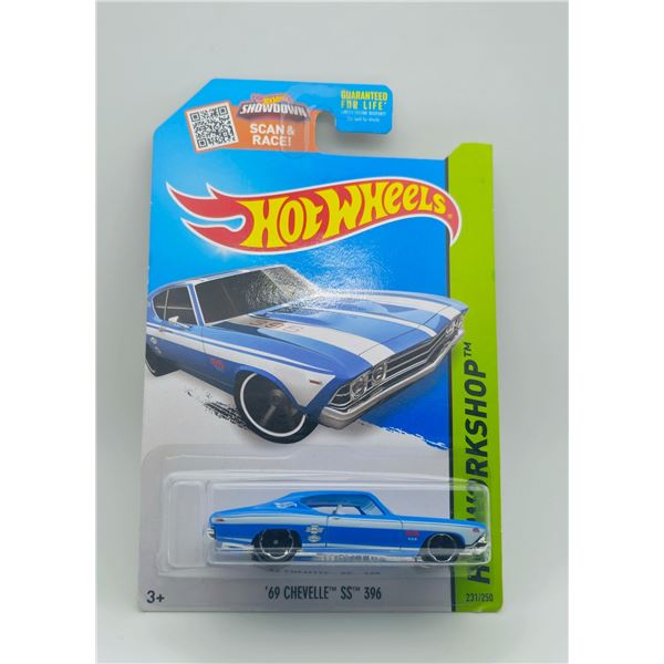 HOT WHEELS 69 CHEVELLE SS 396 HW WORKSHOP MUSCLE