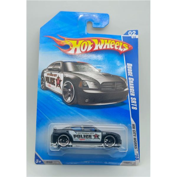 HOT WHEELS DODGE CHARGER SRT8 POLICE HW CITY WORKS