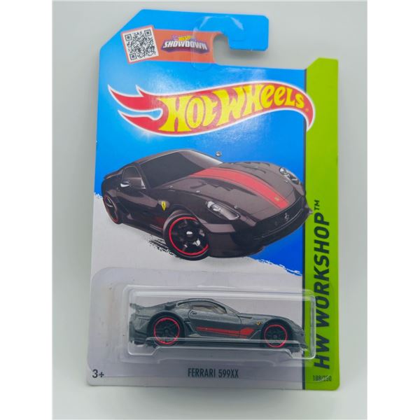 HOT WHEELS FERRARI 599XX HW WORKSHOP DARK GREY