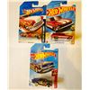 Image 1 : LOT OF 3 HOT WHEELS 1950'S & 64 CHEVY CARS
