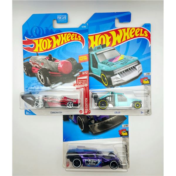 3 HOT WHEELS CARBONATOR BOTTLE & LOLUX & ARISTO