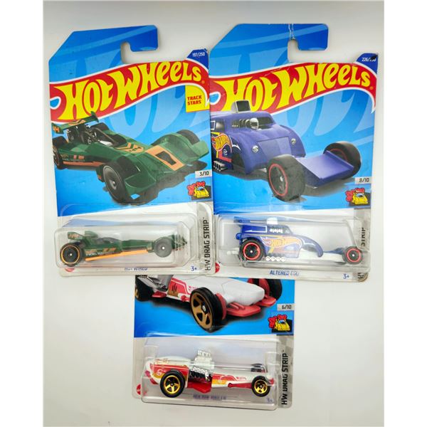 3 HOT WHEELS HOT WIRED & ALTERED EGO & ROCKIN