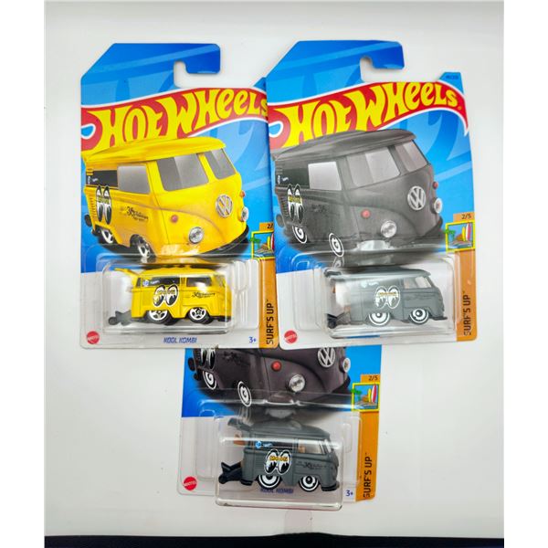 3 HOT WHEELS KOOL KOMBI'S