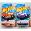 Image 1 : 2 HOT WHEELS 72 FORD GRAN TORINO & 69 SHELBY GT500