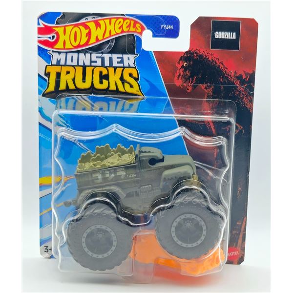 HOT WHEELS MONSTER TRUCKS GODZILLA CAMOUFLAGE