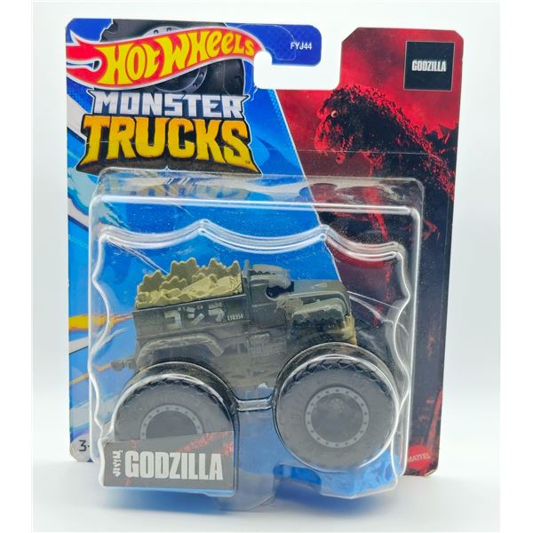 HOT WHEELS MONSTER TRUCKS GODZILLA CAMOUFLAGE