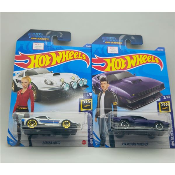 LOT OF 2 HOT WHEELS FAST AND FURIOUS SPY RACE ION