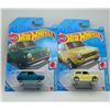 Image 1 : LOT OF 2 HOT WHEELS CUSTOM 70 HONDA N600 CREAM