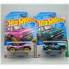 Image 1 : LOT OF 2 HOT WHEELS 1987 DODGE D100 MOPAR 100