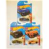 Image 1 : LOT OF 3 HOT WHEELS 2017 CAMARO ZL1 BLACK/BLUE