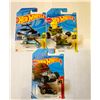 Image 1 : LOT OF 3 HOT WHEELS DRAGGIN WAGON &  HEADGASKET &
