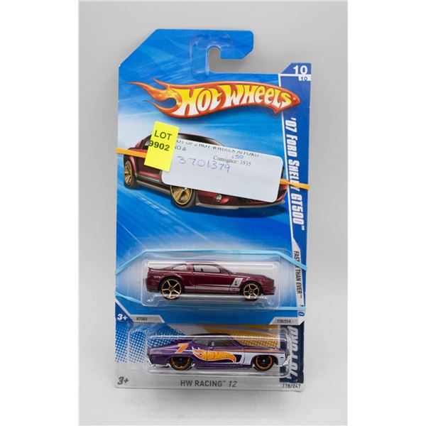 LOT OF 2 HOTWHEELS FORDS '07 AND '70