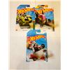 Image 1 : LOT OF 3 HOT WHEELS TOONED TWIN MILL & DRAGSTER &