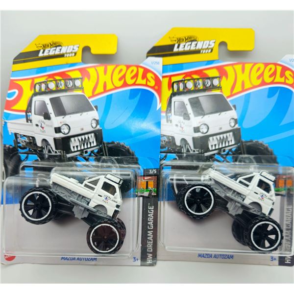 2 HOT WHEELS MAZDA AUTOZAM