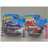 Image 1 : 2 HOT WHEELS SHORT CARDS MUSTANG NHRA FUNNY