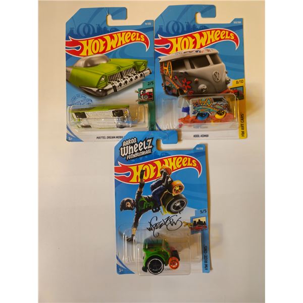 LOT OF 3 HOT WHEELS KOOL KOMBI & MATTEL DREAM