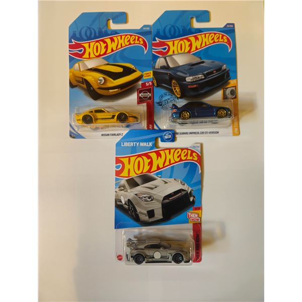 LOT OF 3 HOT WHEELS NISSAN FAIRLADY Z &