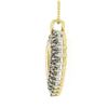 Image 4 : Classic 14K TT Gold 1 ctw Champagne Diamond Open Heart Pendant w/ Chain Necklace