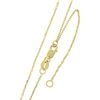 Image 6 : Classic 14K TT Gold 1 ctw Champagne Diamond Open Heart Pendant w/ Chain Necklace