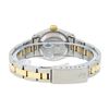 Image 6 : Rolex Ladies Quickset Two Tone Black Diamond Datejust With Oyster Band