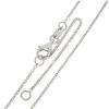 Image 7 : NEW 14k White Gold 0.55 ctw Round Bezel Diamond Solitaire Pendant Adjustable Cha