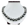 Image 1 : Pearl and Diamond Necklace - 14KT Yellow Gold
