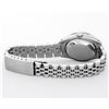 Image 5 : Rolex Ladies Quickset Stainless Steel 18K White Gold Diamond & Sapphire Bezel Si