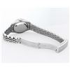 Image 6 : Rolex Ladies Quickset Stainless Steel 18K White Gold Diamond & Sapphire Bezel Si