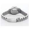 Image 7 : Rolex Ladies Quickset Stainless Steel 18K White Gold Diamond & Sapphire Bezel Si