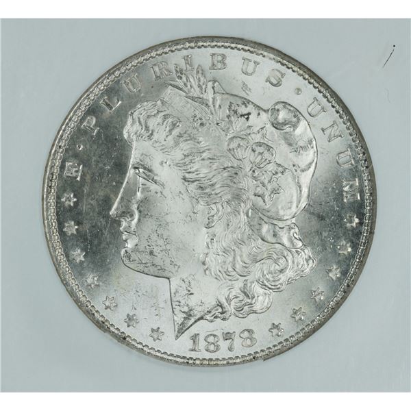 1878 S Morgan dollar, PCGS MS 64, est. $250