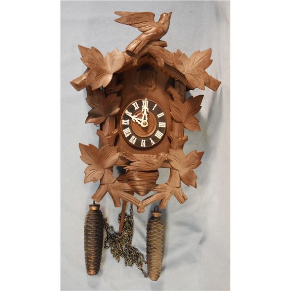 Welby 8 Day Cuckoo Clock, Germany, with weights