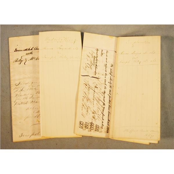 1864 James Fergus court case document