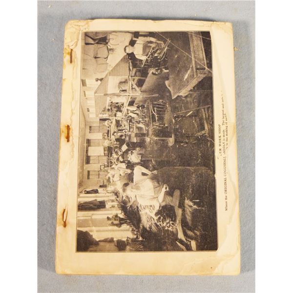 1907 Miles City Saddlery Co. catalog, rough condition