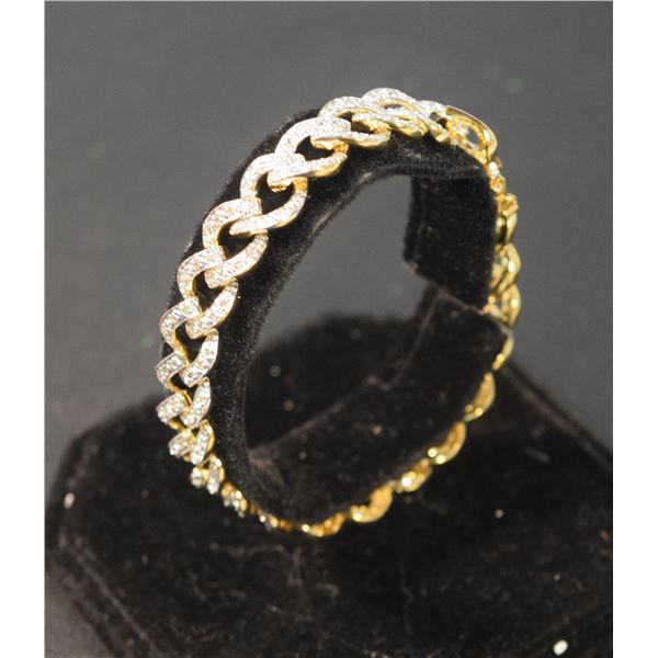 Diamond Bracelet, .75 tctw, 18 KCP