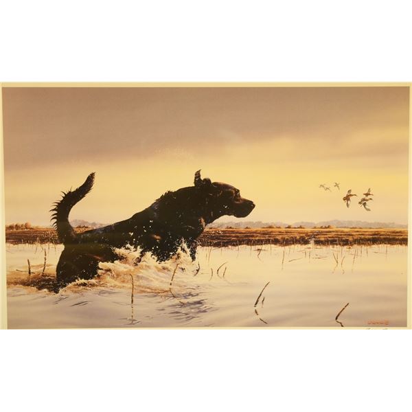 Crowe, Phillip, Ducks Unlimited Inc. print, Six Fifteen Express, 18" x 28", signed & numbered, #4056