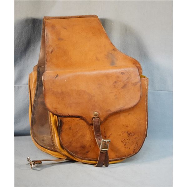 DeVore's Saddlery, Helena, MT saddle bags, pocket is 11" x 11", mint condition
