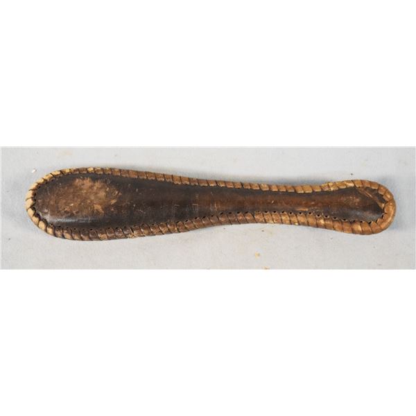Al Furstnow (Miles City) leather bound sap, well marked