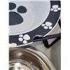 Image 3 : Dog Stands + Bowls - See All Pictures for Condition