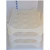 Image 2 : Plastic Cupcake Carrying Case - Holds 36 Cupcakes or Remove the trays to use as acake holder