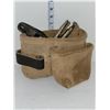 Image 5 : Leather Took Pouch with Contents