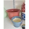Image 3 : Lot of Planters and Vase